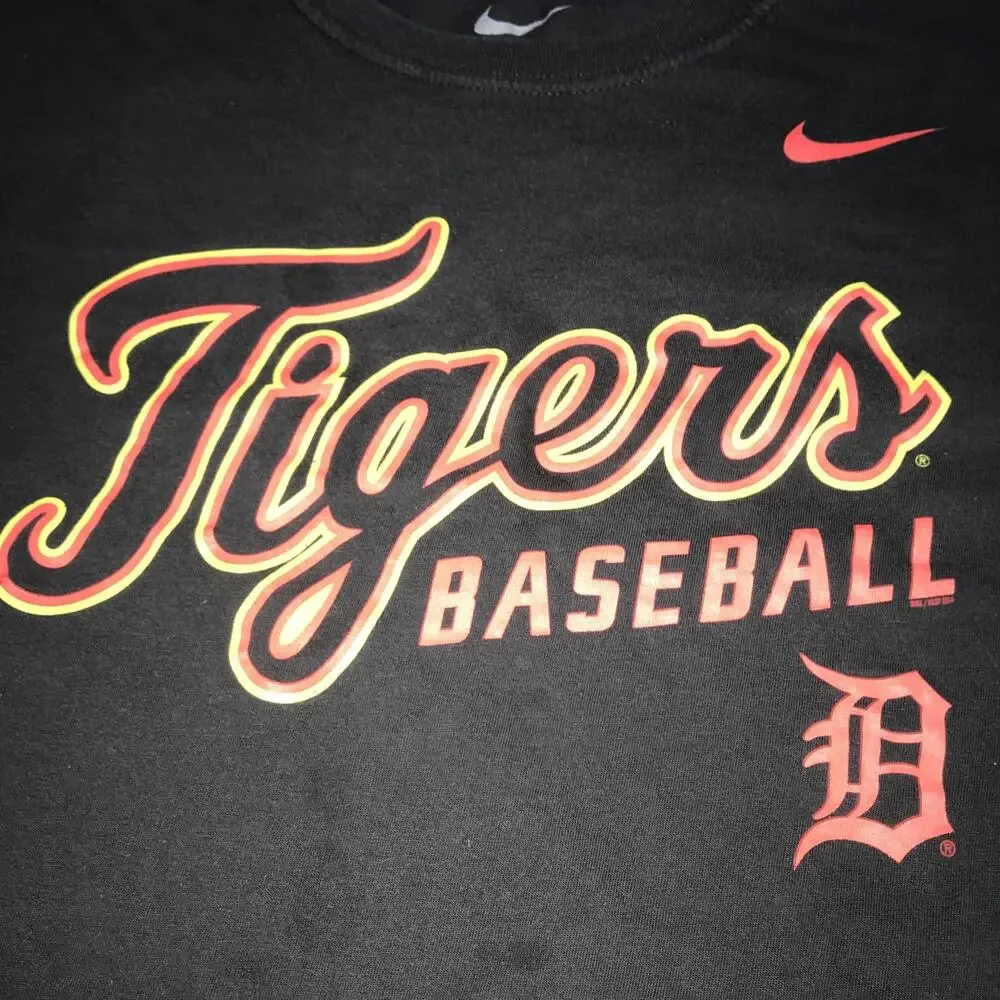 Detroit Tigers Nike XL Regular Fit Gray‎ Tee Shirt 2014